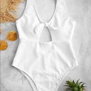 NWT ZAFUL White Swimsuit